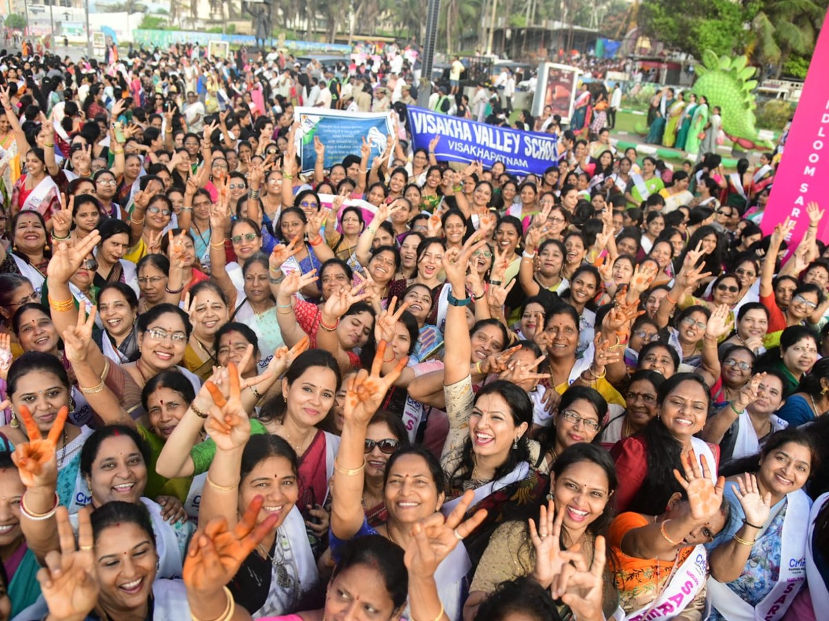 Special Walk Rally For Handloom Sarees In Visakha26