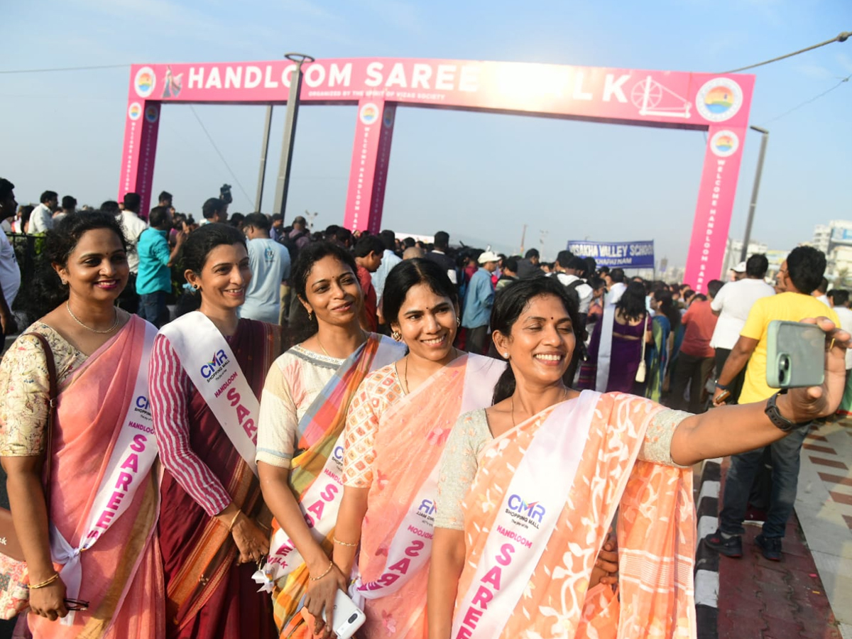 Special Walk Rally For Handloom Sarees In Visakha27