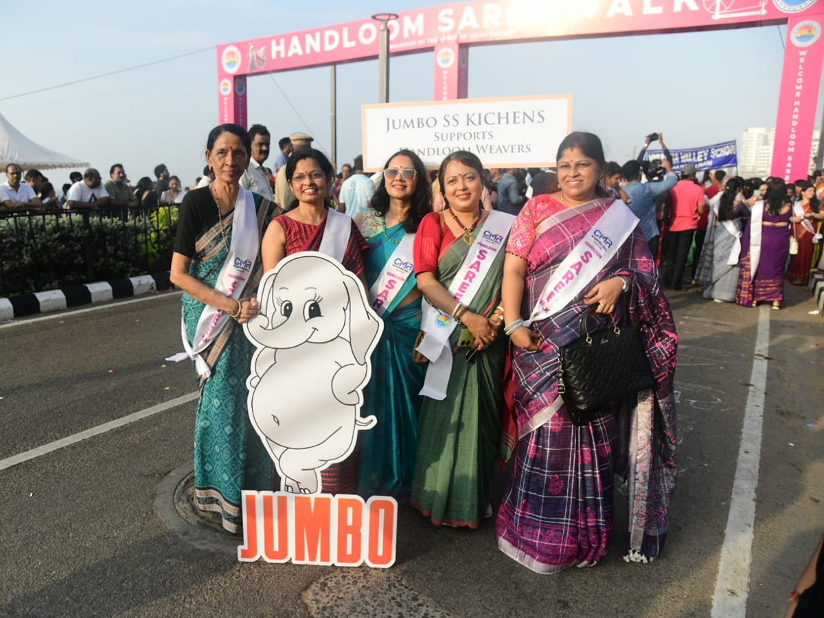 Special Walk Rally For Handloom Sarees In Visakha28