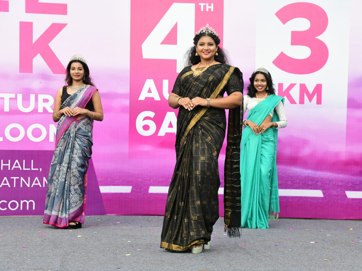 Special Walk Rally For Handloom Sarees In Visakha4