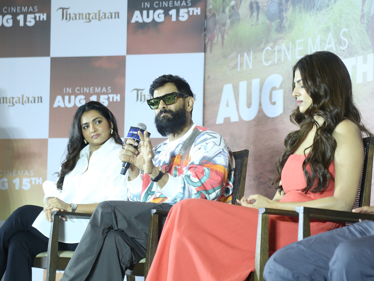 Chiyaan Vikram Thangalaan Movie Press Meet1