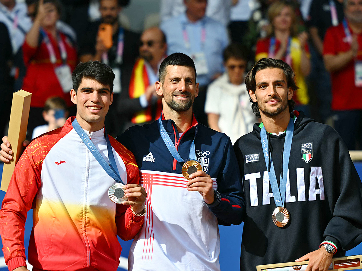 Gold Medalist in Novak Djokovic Paris Olympics 20247