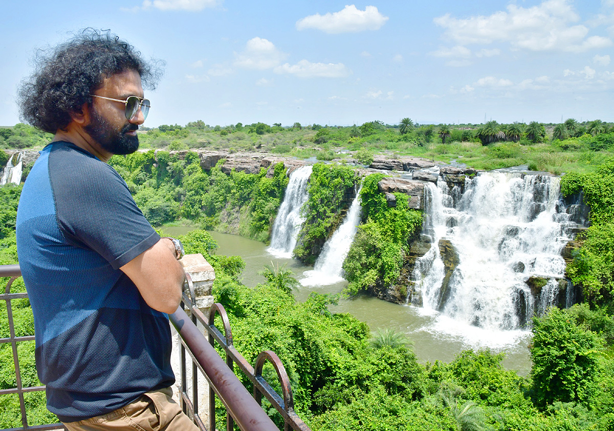 Tourist Rush at Ethipothala Waterfalls Photos2