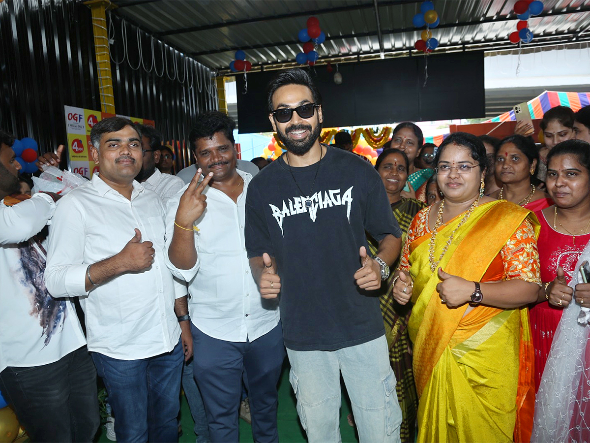 Bigg Boss Star Manus Launches OGF Restaurant Photos10