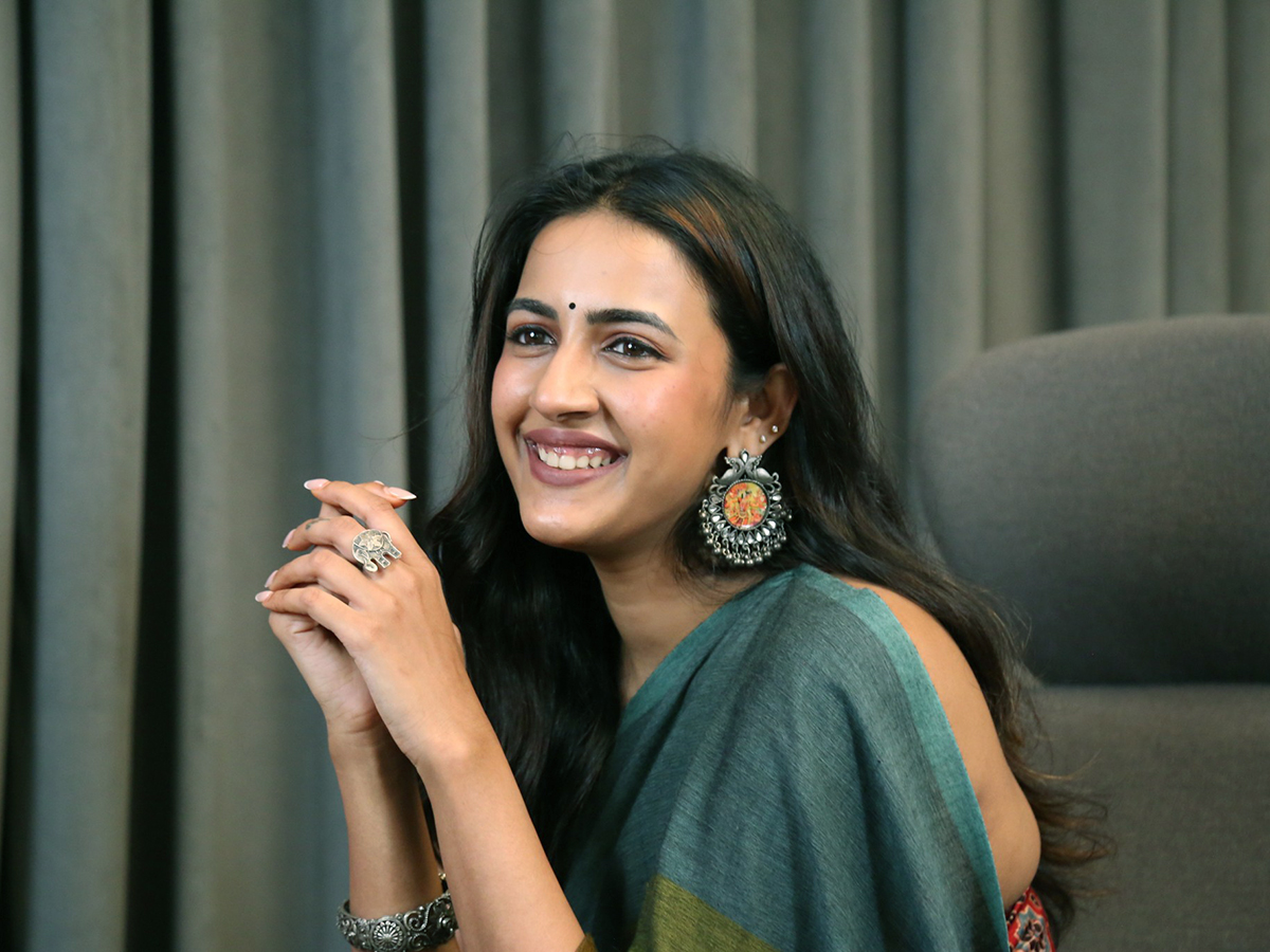 Niharika Konidela Interview Pics at Committee Kurrollu Movie1