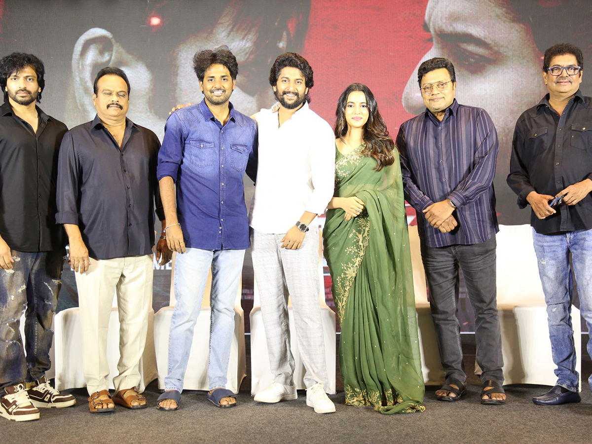 Saripodhaa Sanivaaram Team Thanks Meet Photos21