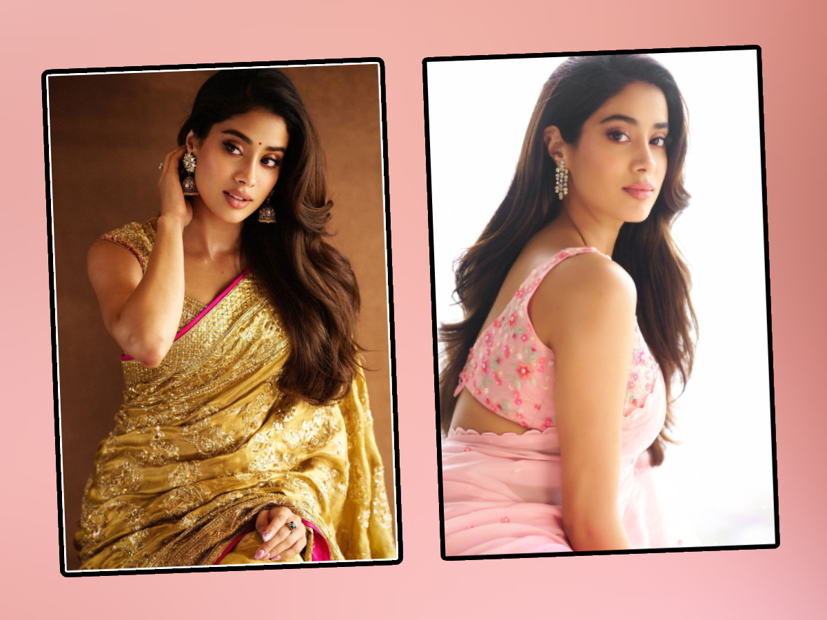 Devara Beauty Janhvi Kapoor Amazing Photos In Saree1