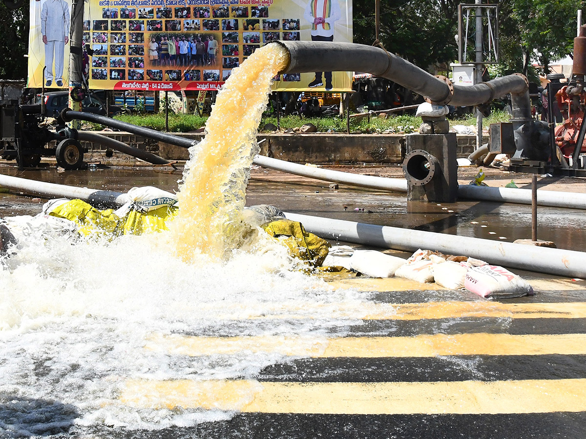 Check out the photo gallery of the flood-affected victims in Vijayawada.42