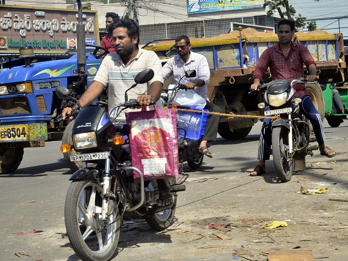 Check out the photo gallery of the flood-affected victims in Vijayawada.21