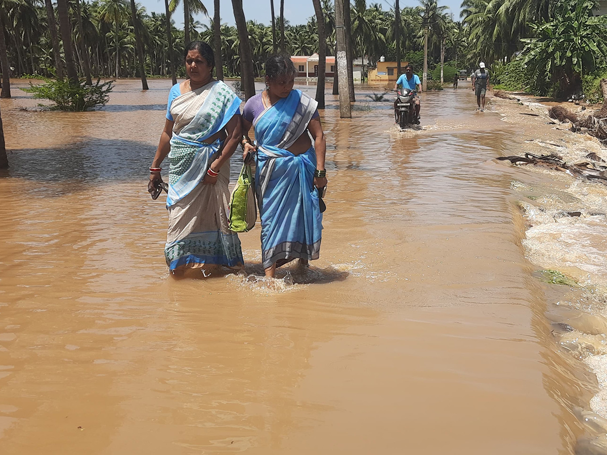 Heavy Flood Water To Rajahmundry On Godavari Photos6