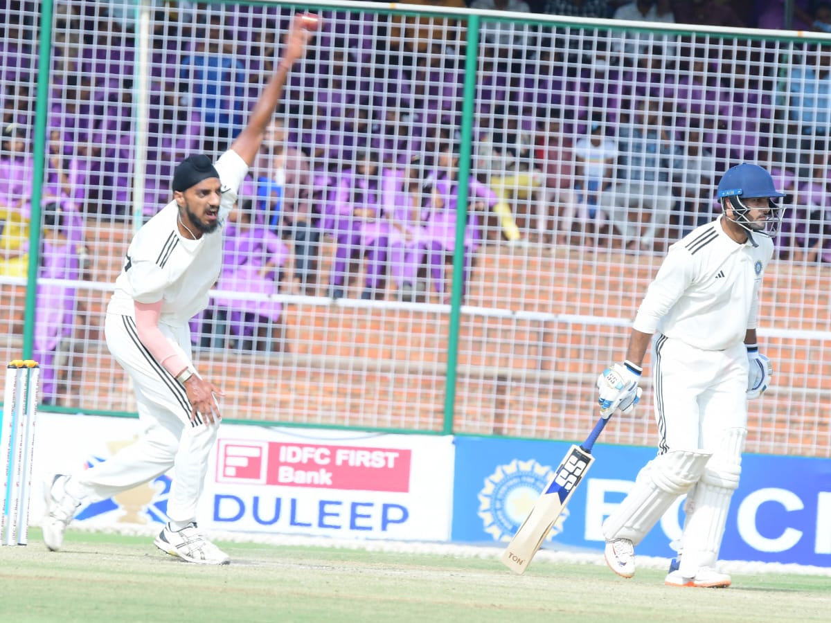 Duleep Trophy 2024 Day 2 In Anantapur Photos21