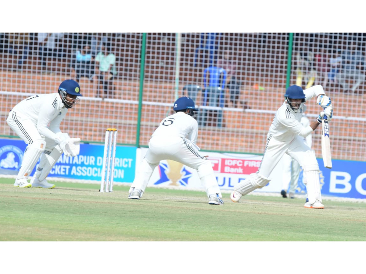 Duleep Trophy 2024 Day 2 In Anantapur Photos24