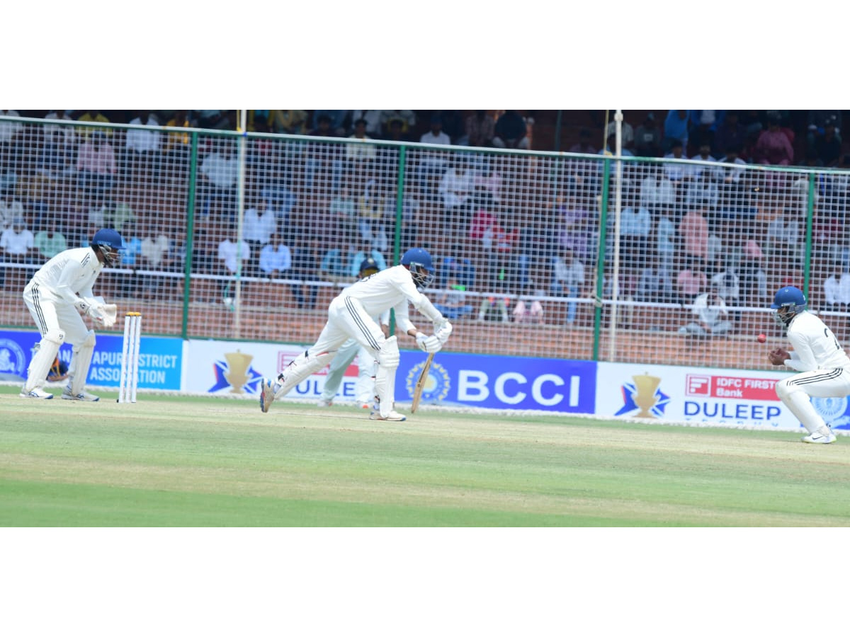 Duleep Trophy 2024 Day 2 In Anantapur Photos9