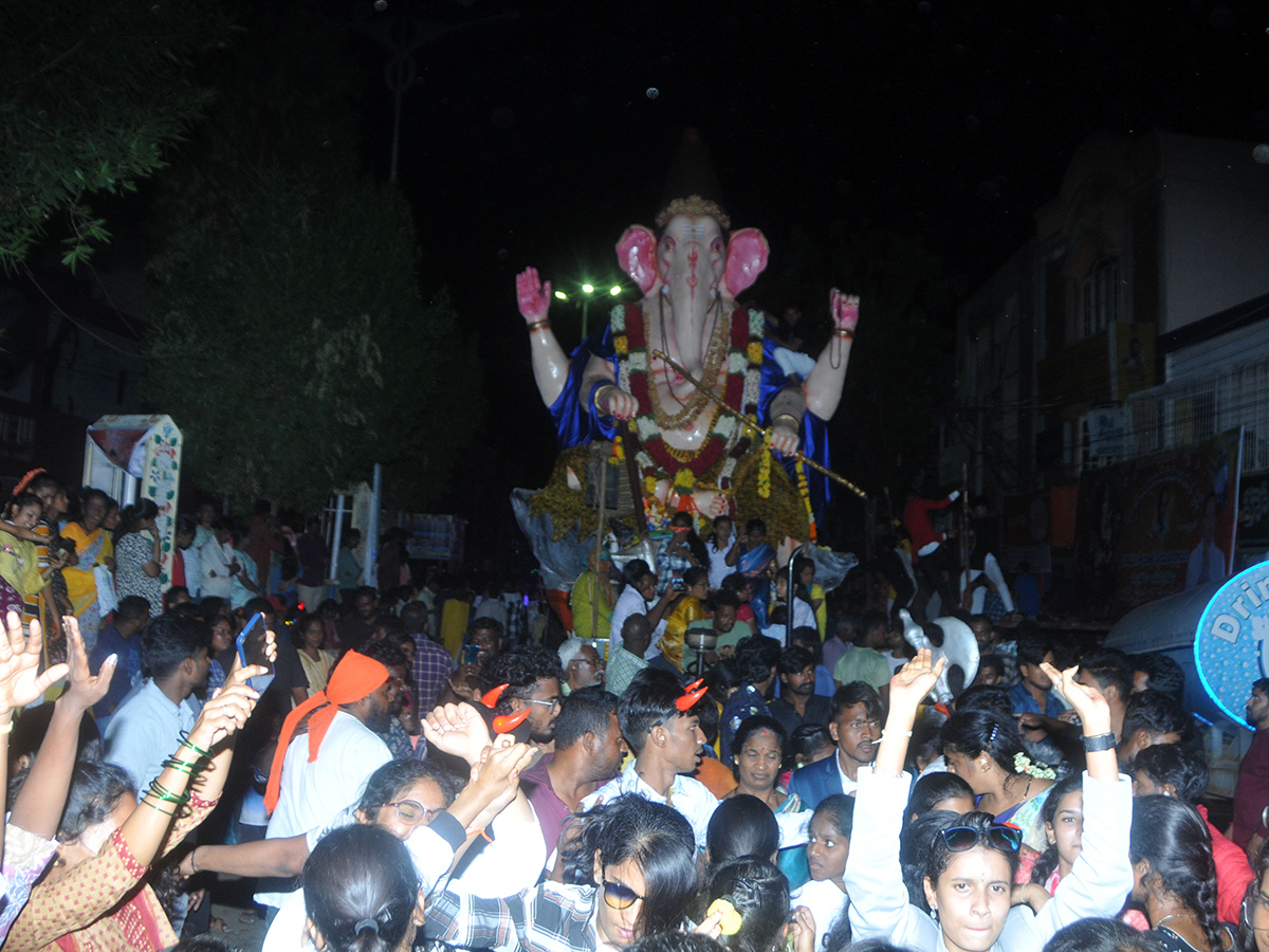 Ganesh Immersion in Anantapur District Photos34