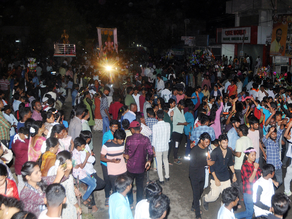 Ganesh Immersion in Anantapur District Photos38