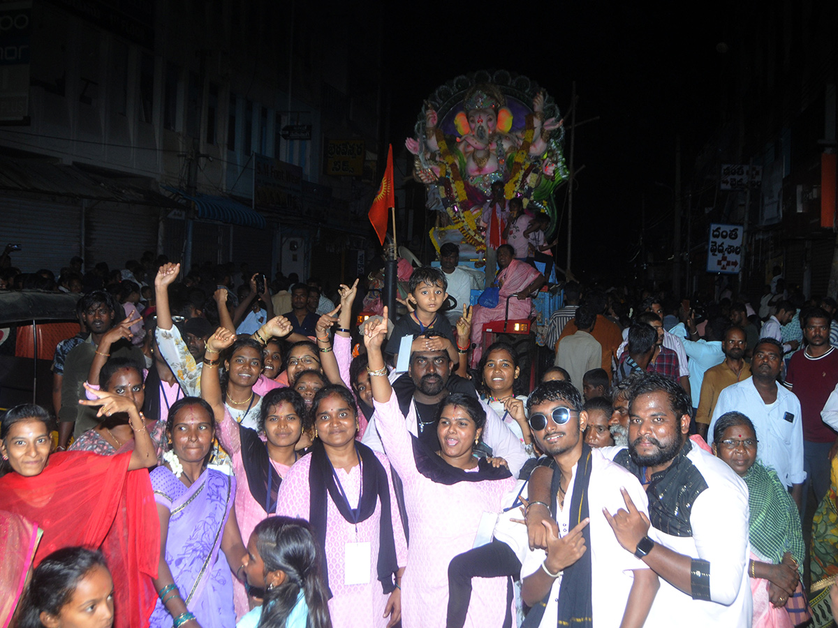 Ganesh Immersion in Anantapur District Photos21