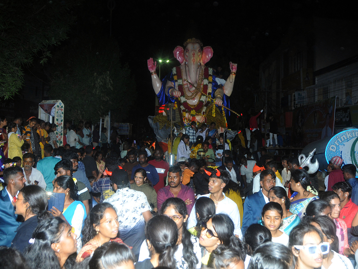 Ganesh Immersion in Anantapur District Photos2