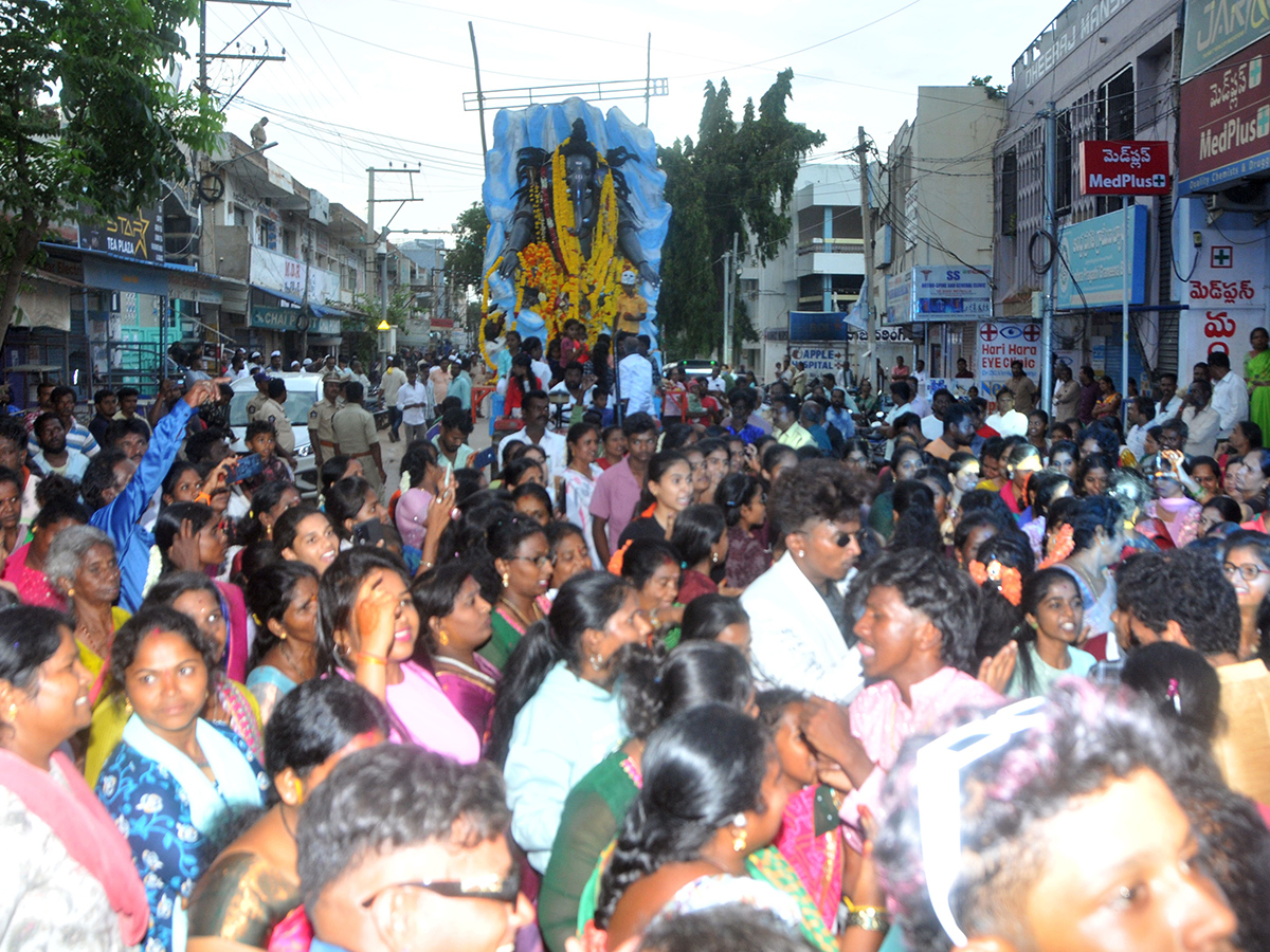 Ganesh Immersion in Anantapur District Photos4