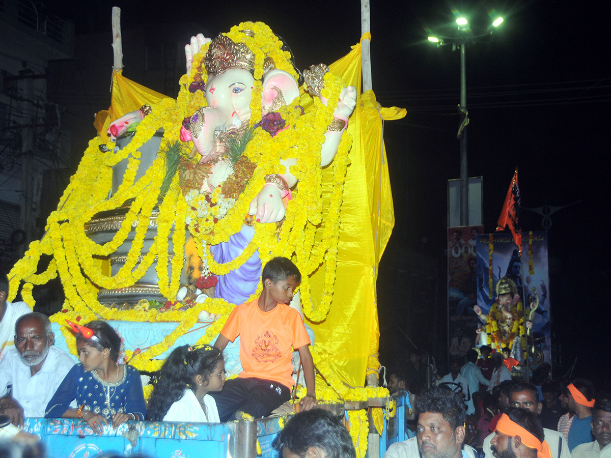 Ganesh Immersion in Anantapur District Photos6