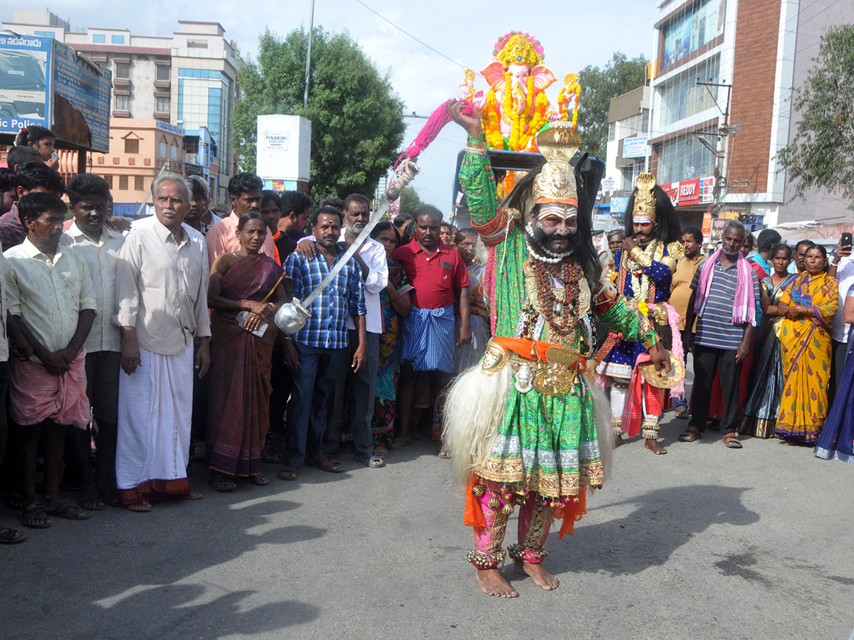 Ganesh Immersion in Anantapur District Photos8