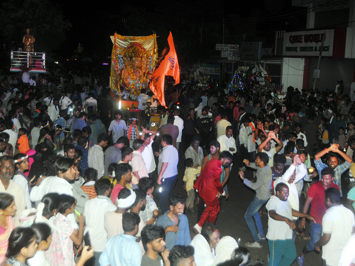 Ganesh Immersion in Anantapur District Photos9