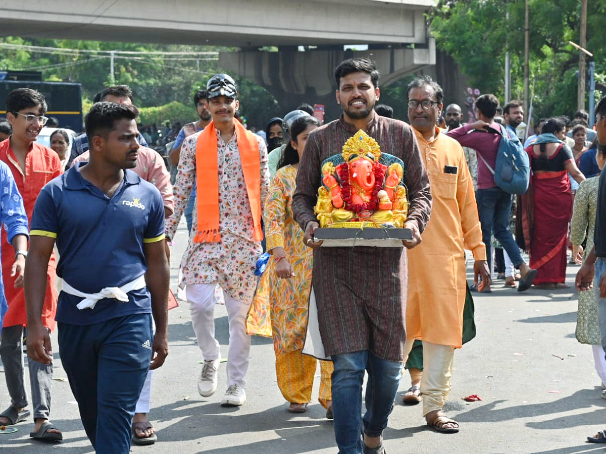 Ganesh Shobha Yatra Celebrations At Hyderabad Photos5