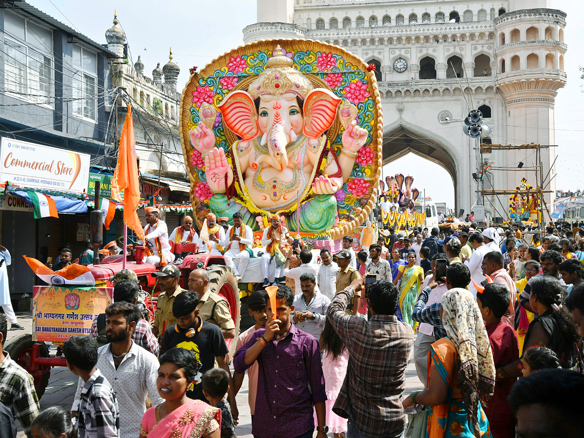 Ganesh Shobha Yatra Celebrations At Hyderabad Photos32