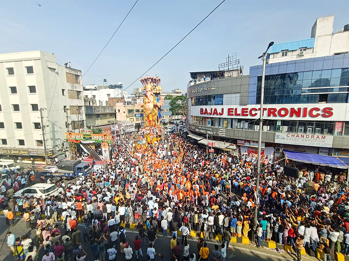 Hyderabad Khairatabad ganesh Shobha Yatra 2024 Photos2