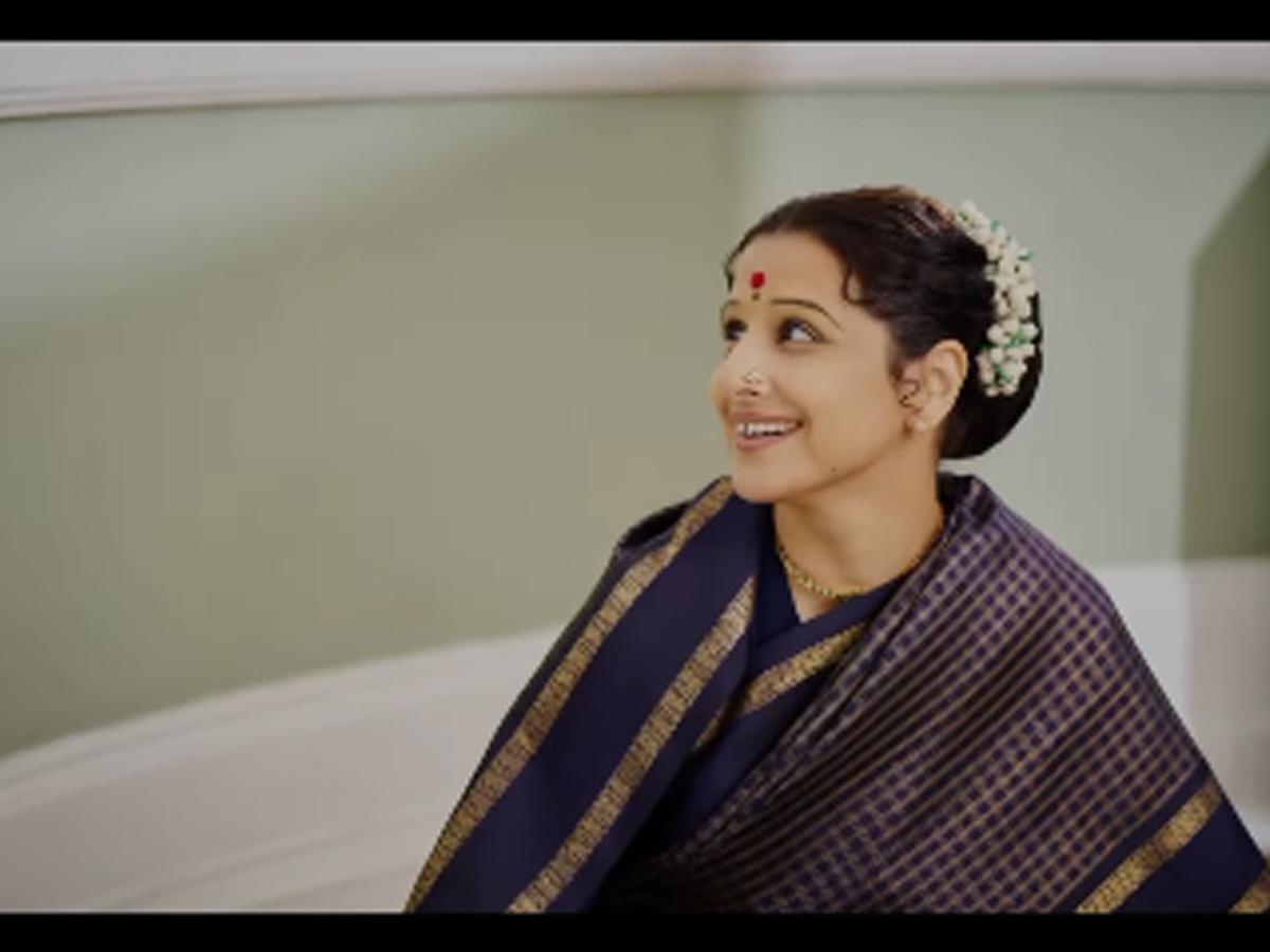 Vidya Balan's Photo Tribute To MS Subbulakshmi On Her 108th Birth Anniversary3