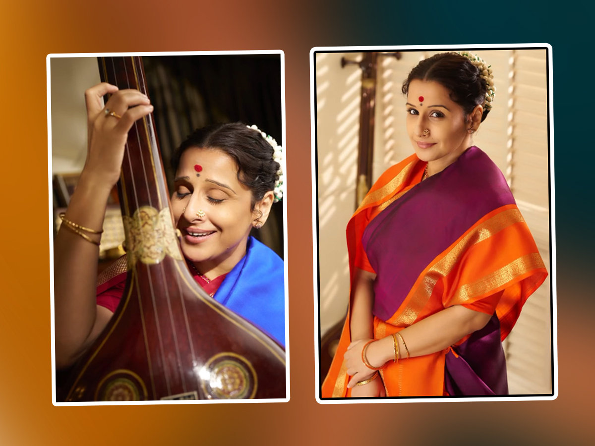 Vidya Balan's Photo Tribute To MS Subbulakshmi On Her 108th Birth Anniversary1