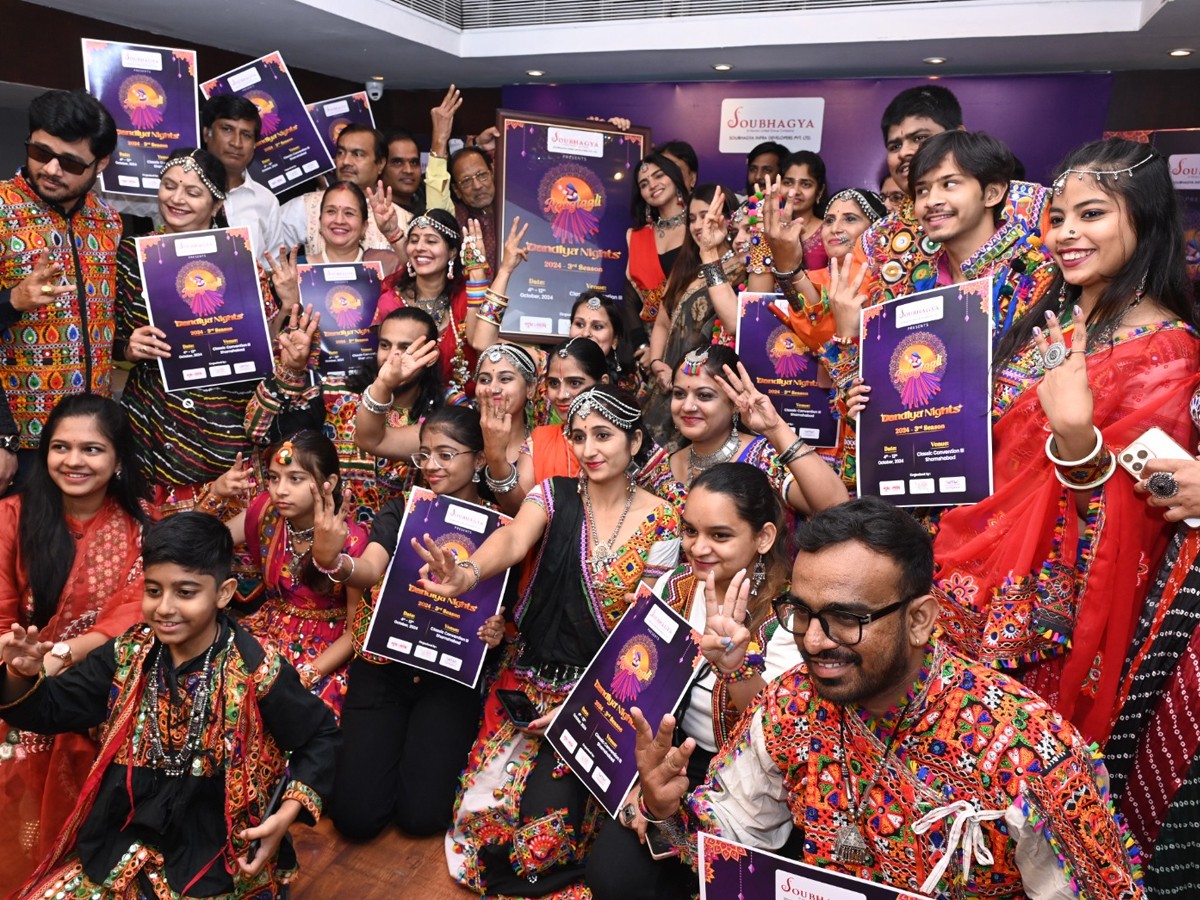 Models And Celebrities At Dandiya Prep Event For Dussehra Festival5