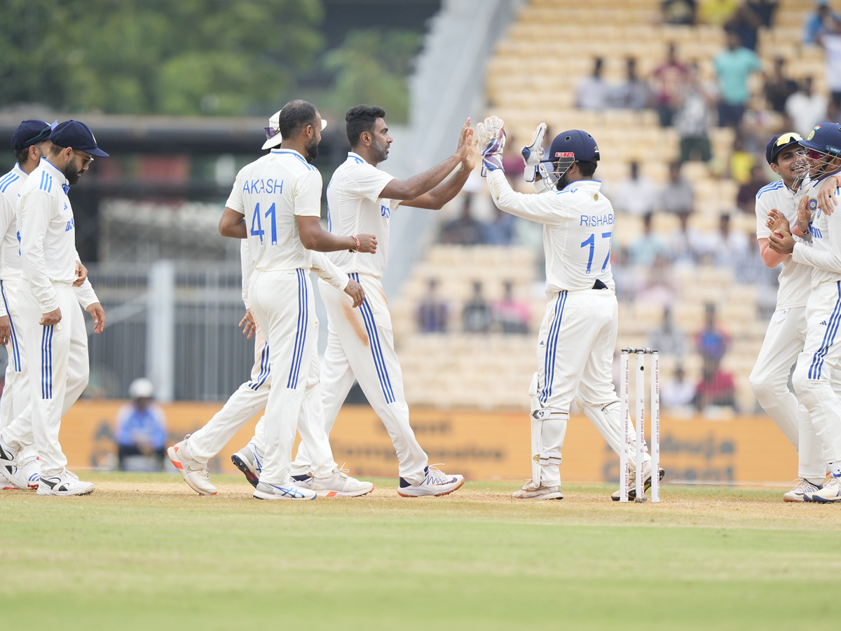 India Defeated Bangladesh By 208 Runs In 1st Test Match Day 4 Photos 8