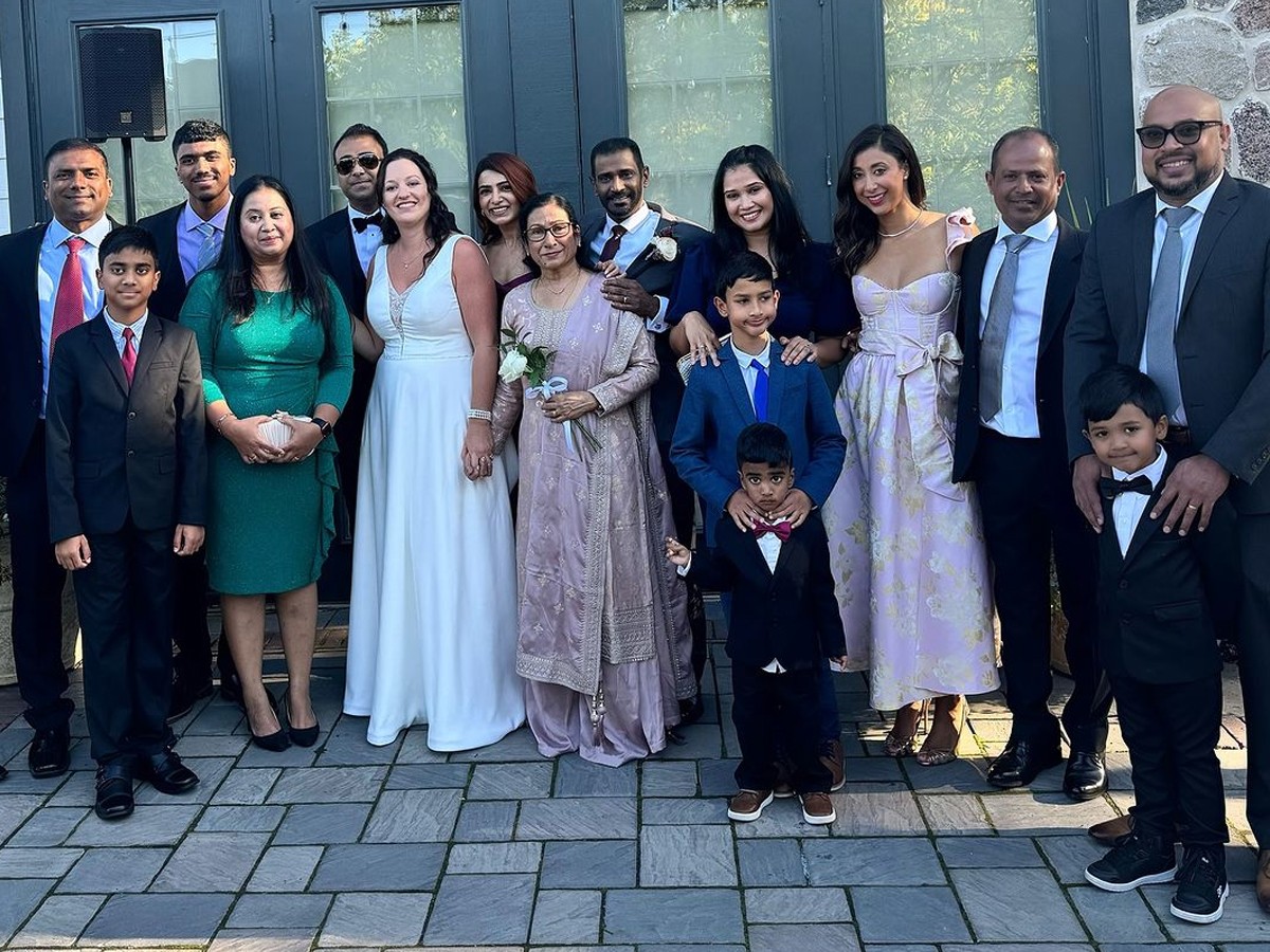 Actress Samantha Attends Brother David's Marriage In US, Photos Viral13