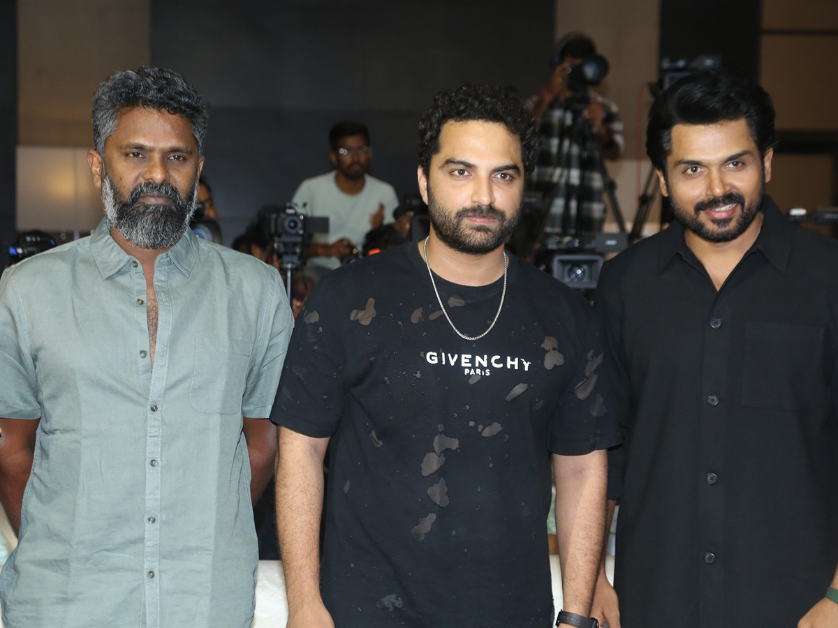 Hero Karthi Satyam Sundaram Pre Release Event16