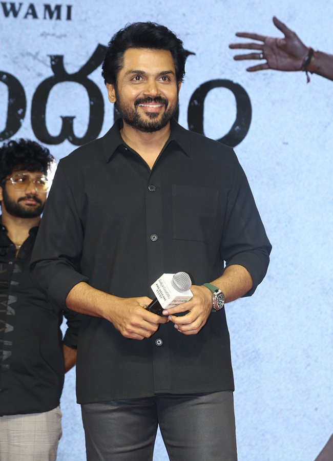 Hero Karthi Satyam Sundaram Pre Release Event19