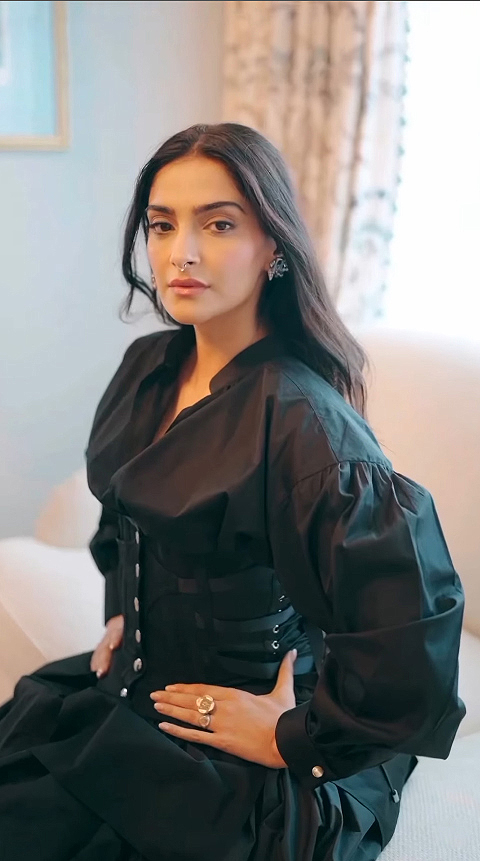 Paris Fashion Week 2024: Sonam Kapoor Shines In Black Dior Dress9