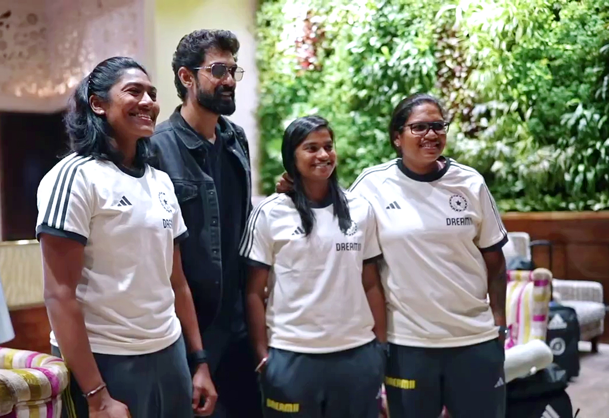 Women's T20 WC: Baahubali Actor Special Appearance In Team India's Arrival, Video in Dubai1