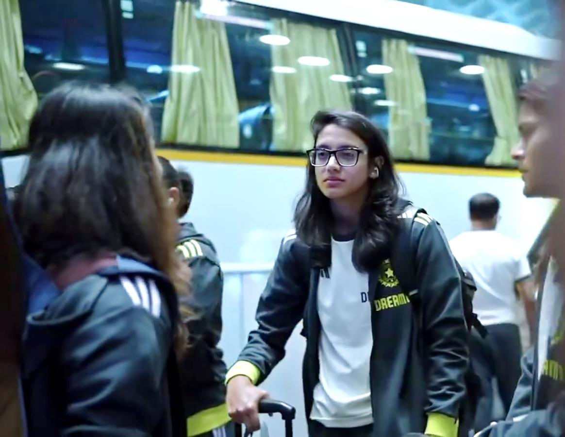 Women's T20 WC: Baahubali Actor Special Appearance In Team India's Arrival, Video in Dubai4