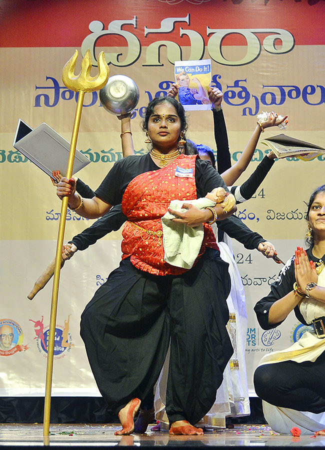 Vijayawada : Dussehra Cultural Festivals 2024 Photos 37