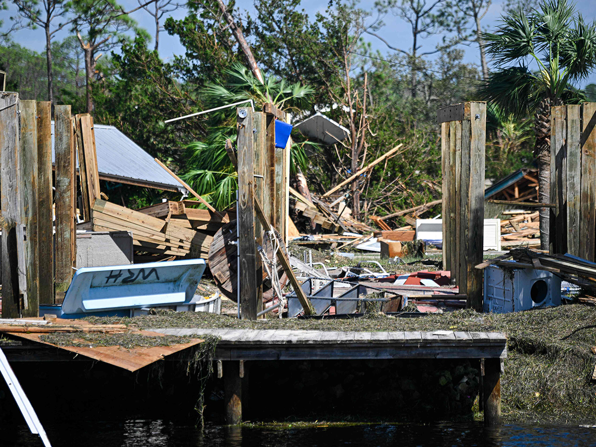 Steinhatchee damage after Hurricane Helene Photos10