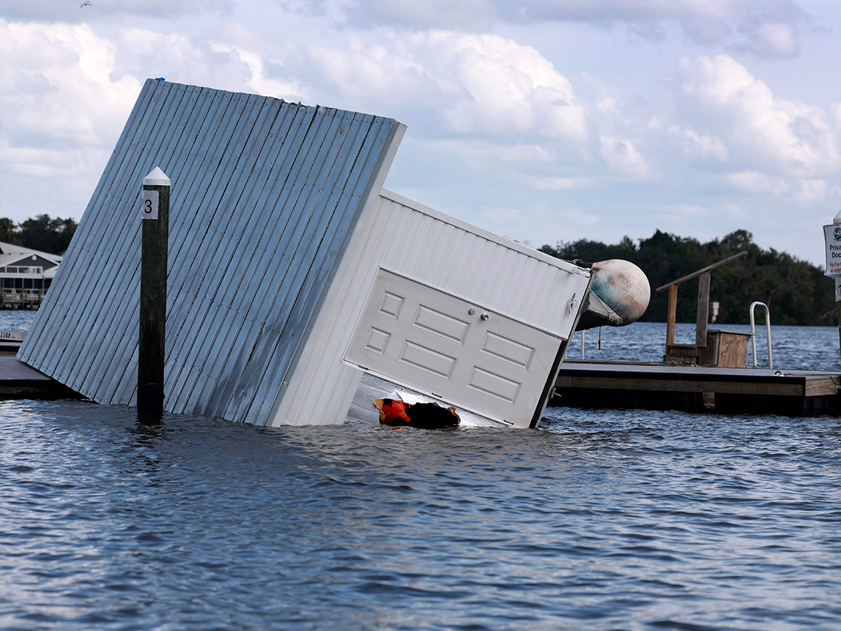 Steinhatchee damage after Hurricane Helene Photos2