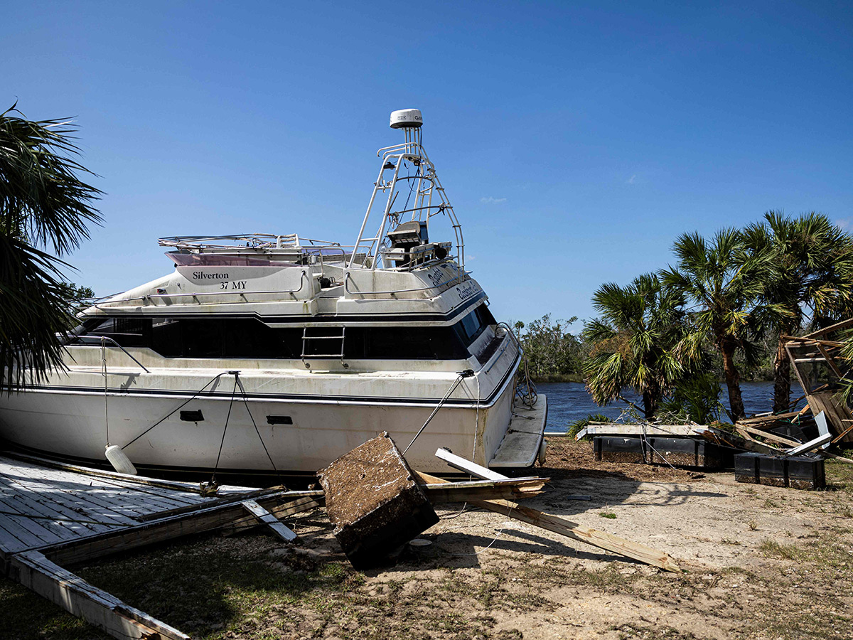 Steinhatchee damage after Hurricane Helene Photos24