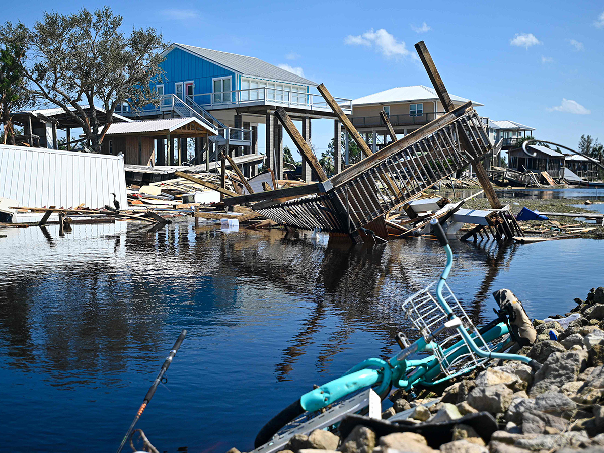 Steinhatchee damage after Hurricane Helene Photos3