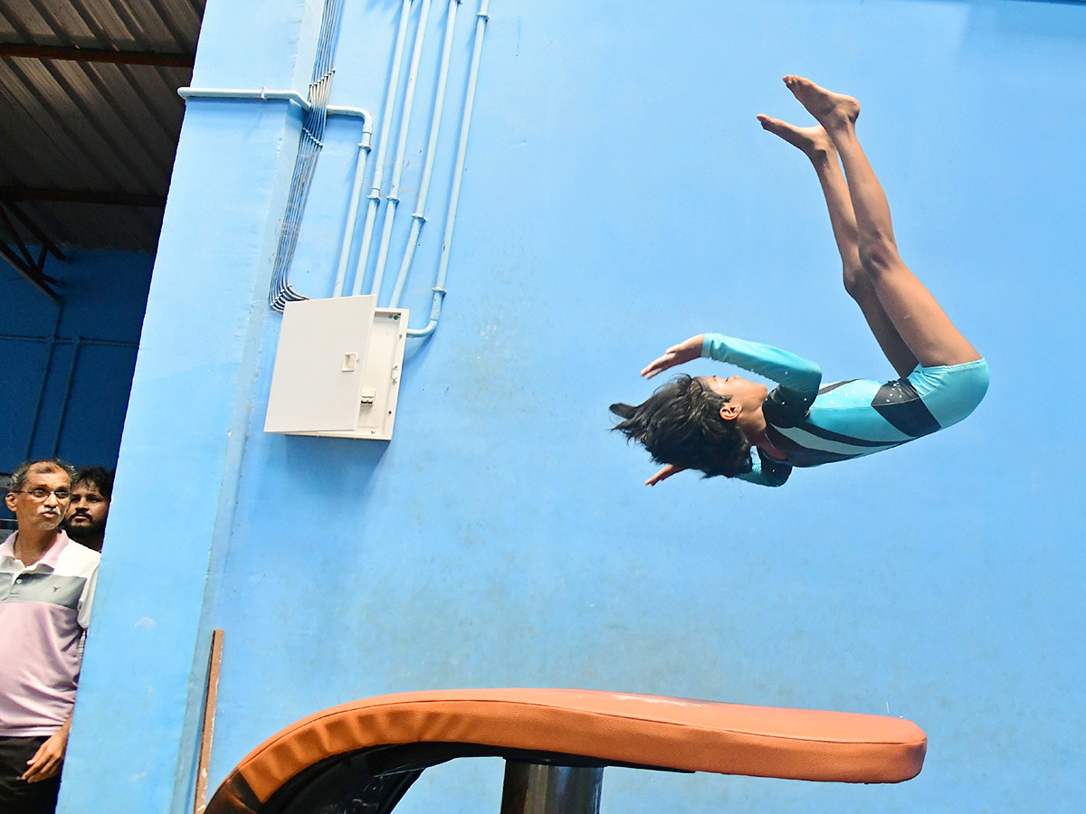 gymnastics championships 2024 at visakhapatnam1