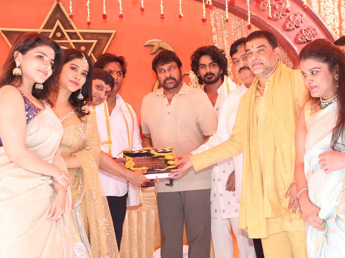 Megastar Chiranjeevi Launched Nagabandham Movie Photos14