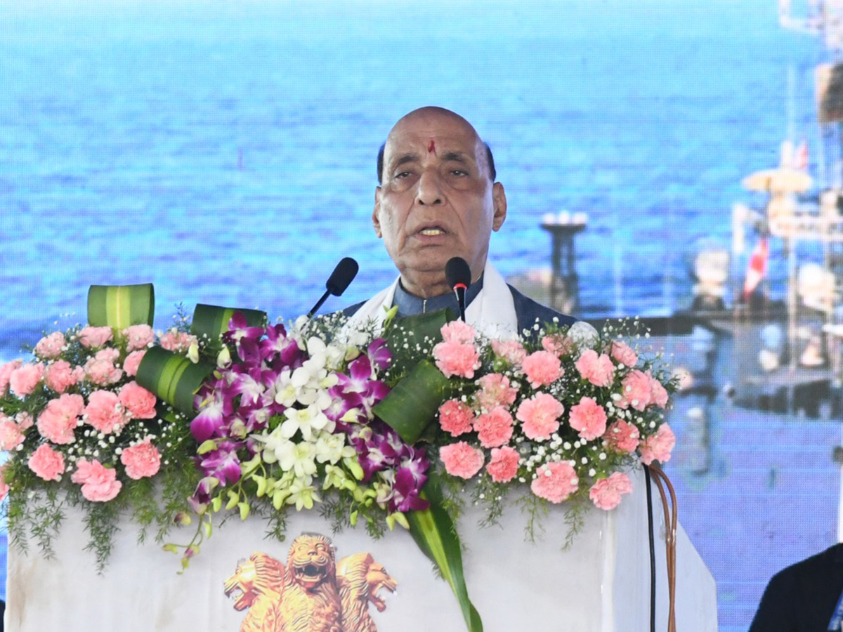 Rajnath Singh Lay about Navy Radar Station Damagundam Photos4