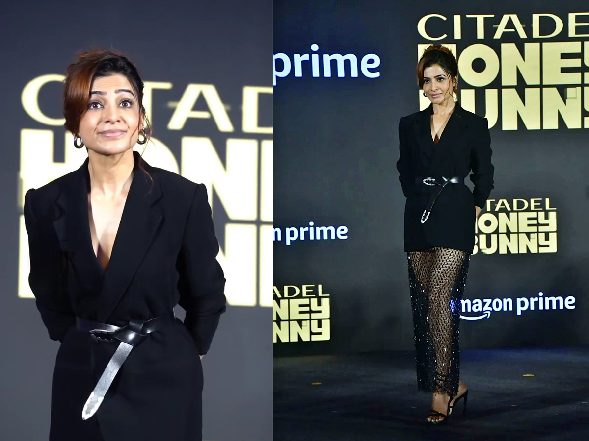 trailer launch of their Amazon Prime Video Indian spy action series Citadel1