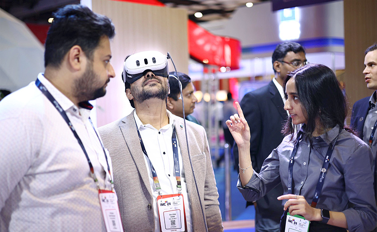 India Mobile Congress 2024 Held At pragati Maidan Delhi Photos12