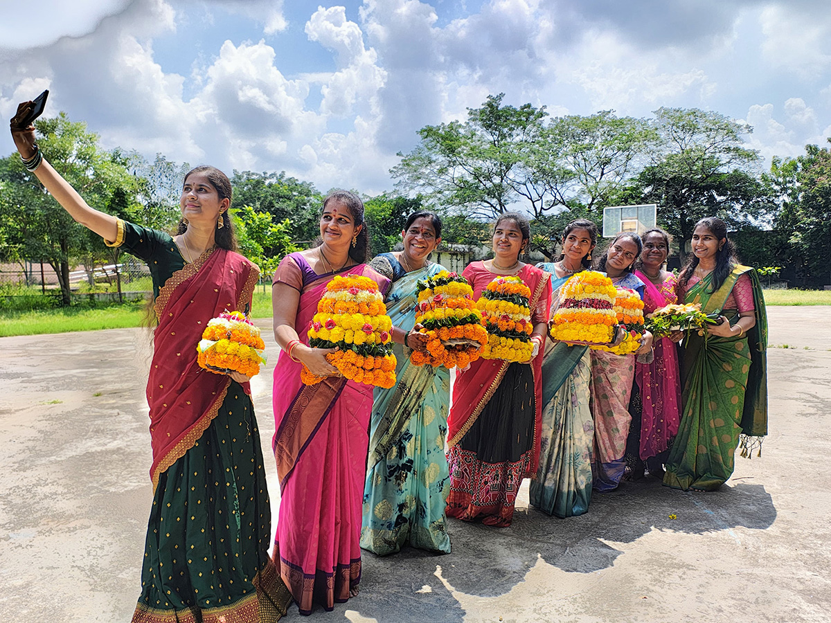 Bathukamma celebrations from today Photos1