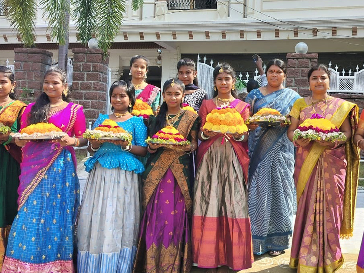 Bathukamma celebrations from today Photos3